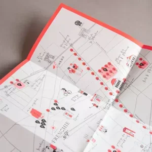 Mappe Pieghevoli a Dodici e Sedici Facciate in Carta Lucida 135g